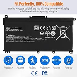 HT03XL L11119-855 Laptop Battery Replacement for HP