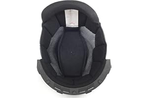 HJC Helmets CS-R2 Liner Off-Road Motorcycle Helmet Accessories - Black/X-Large 12mm