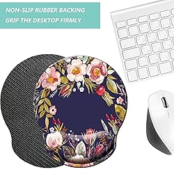 Mouse Pad with Wrist Support, Ergonomic Mouse Pad