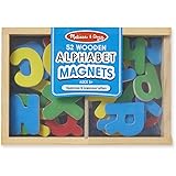 Melissa & Doug Wooden Alphabet Magnets