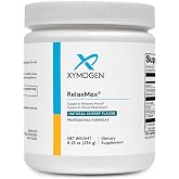 XYMOGEN RelaxMax, Cherry, 8.25 Oz | Magnesium Supplement for Neurotransmitter Support, Nutrient-Rich Drink Mix to Promote GABA Production