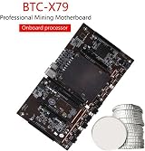 CIWEI BTCX79 Mining Motherboard E5 2609 CPU LGA 2011 DDR3 3060 3070 3080 GPU view 5