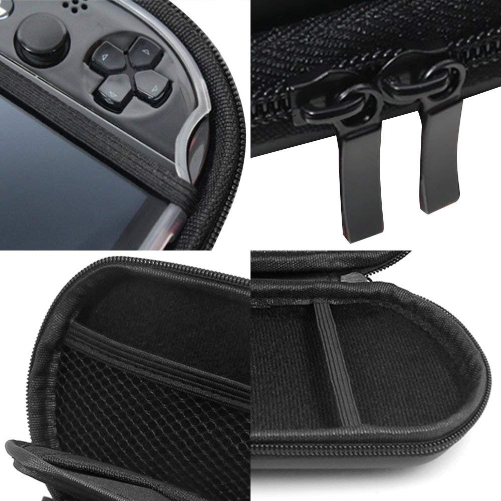 PS Vita Protective Case, iKNOWTECH Hard Shell Bag Travel Pouch Carrying Case for Sony PlayStation PS Vita PSV 2000
