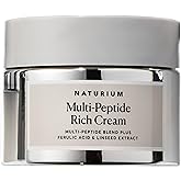 Naturium Multi-Peptide Rich Cream, Hydrating & Nourishing to Help Appearance of Fine Lines & Wrinkles, Vegan & Cruelty-Free, 1.7 oz