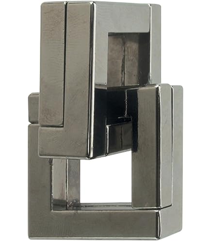 Amazon.com: Enigma Hanayama Cast Metal Brain Teaser Puzzle, Level