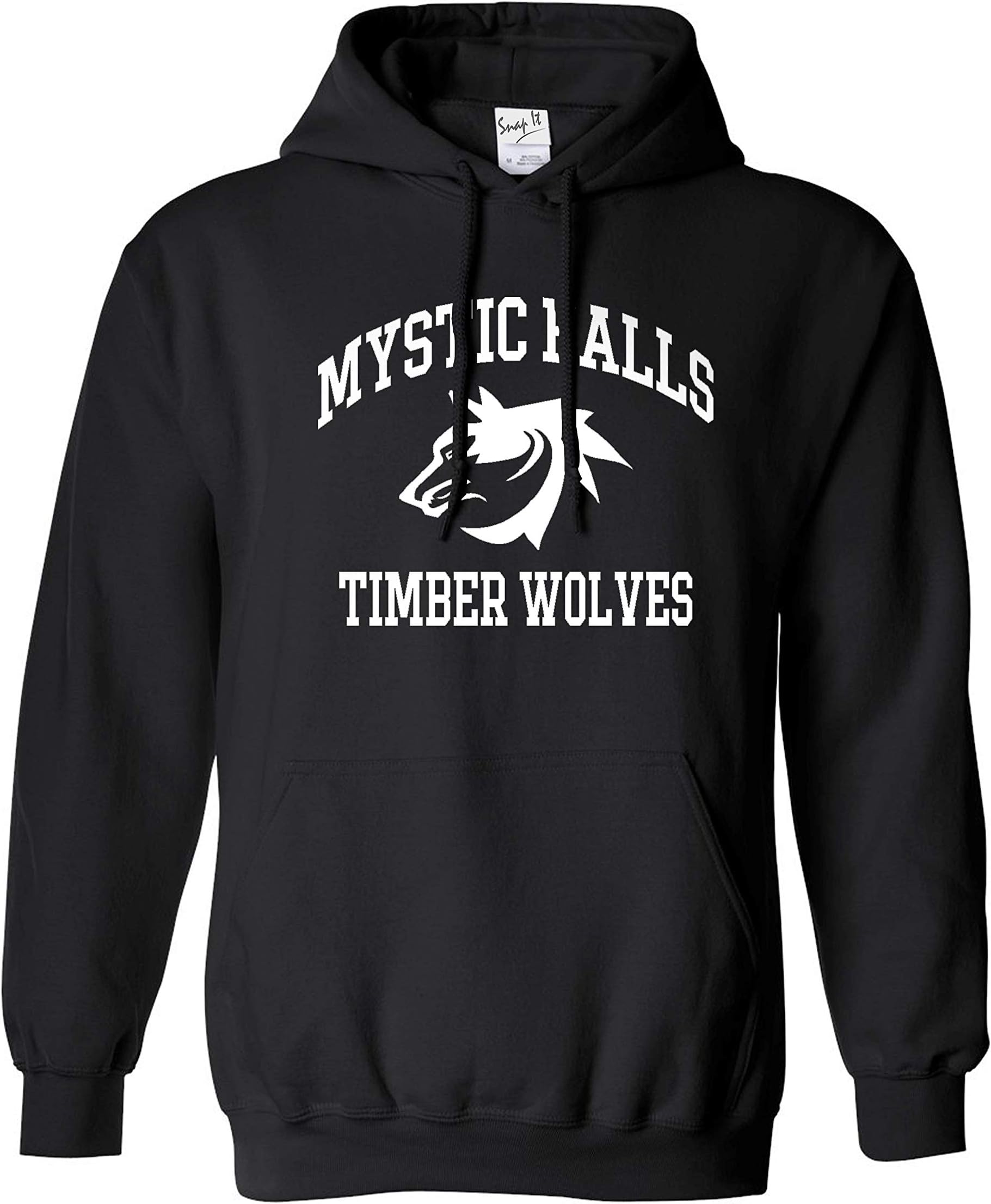 Snapit Funny The Vampire Diaries Inspired Hoodies - Mystic Falls Salvatore 17 - 330Gsm Thick Hoodie with Hooded White Waffle