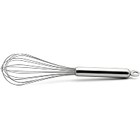 Fouet Spiral Weis - Revêtement Silicone, Acier Inoxydable - 26cm - Pour Ustensiles Fragiles