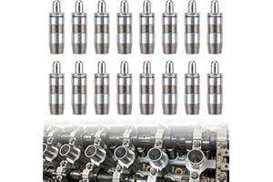 MOJIOO Lash Adjuster Lifters replacement 53021077 Compatible with 4.7 Dodge Ram Commander Cherokee Durango Chrysler Lash Adjusters HLA Replacement# 5073596AA (16 Packs)