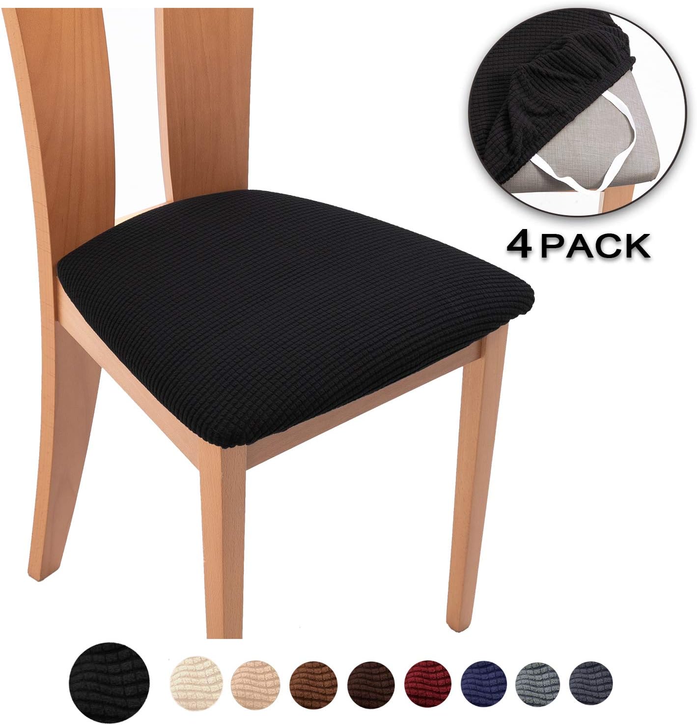Best black kitchen chair seat cushion