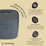 Vital Baby UV Steriliser Nurture Pro UV Steriliser & Dryer Smoky Blue view 3