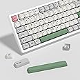 YMKPVR KBDiy 9009 Retro Keycaps 60 Percent,KOA Profile Dye-Sublimation PBT Custom Gaming Keyboard Keycap,139 Keys Cap Set for Cherry Gateron MX Switches Mechanical