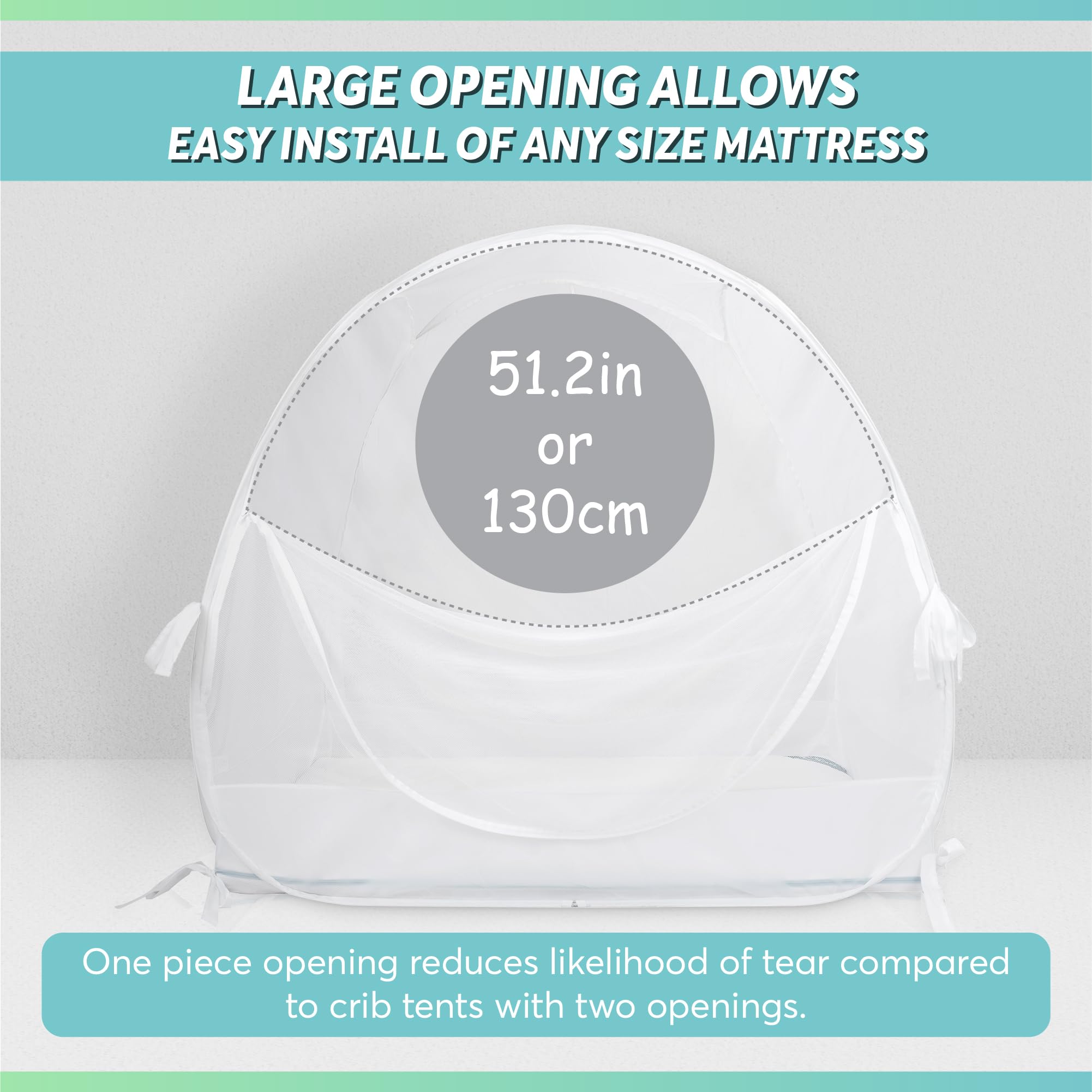 Mua Baby Crib Tent to Keep Baby from Climbing Out - See Through Mesh ...