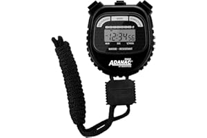 MARATHON Adanac 3000 Digital Stopwatch Timer with Extra Large Display and Buttons, Water Resistant