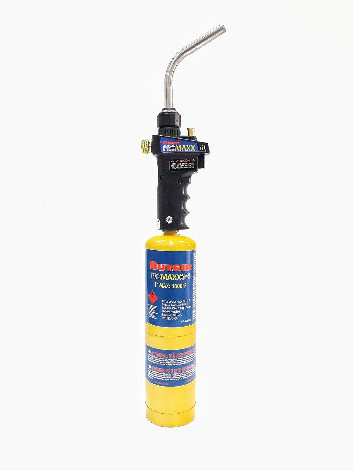 Kit soldador a pistola para cartucho PROMAXXGAS BUTSIR: Amazon.es ...