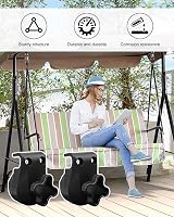 OCHIKI Garden Swing Fittings, 20-23mm Canopy Frame Connector, Type A view 6