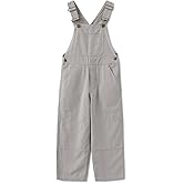 GRANDWISH Boys Canvas Bib Overalls, Kid's Multi Color Overalls, Size 6-14