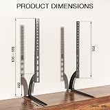 RFIVER Universal TV Stand Legs 20-65 inch TV Table Top Feet 40KG 800x500 view 7