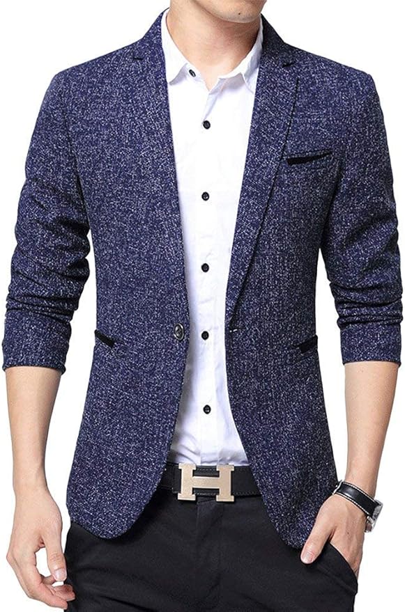 Men's Blazers Slim Fit Blazer Suit Jackets Stylish Lapel Comfortable