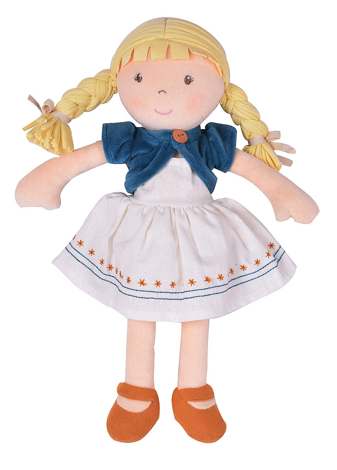 Bonikka SHARE THE LOVE 7501 Lily Doll Organic Cotton GOTS 32 cm Multi-Coloured