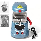 Keilend Dental Vacuum Forming Machine, Heating Thermoforming Machine, Green | Stainless steel and aluminum, 110V, 1600W, accurate forming, includes insulated steel beads, for square dental splint