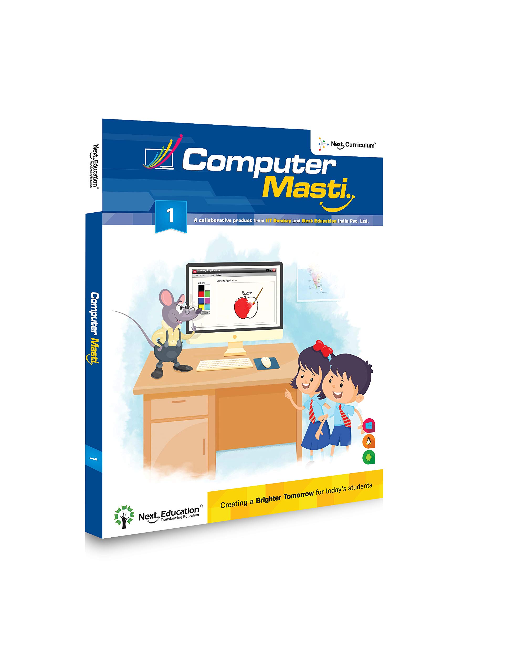 Computer Science Textbook For class 1 – Prepared by professors at IIT Bombay & Next Education – Computer Masti