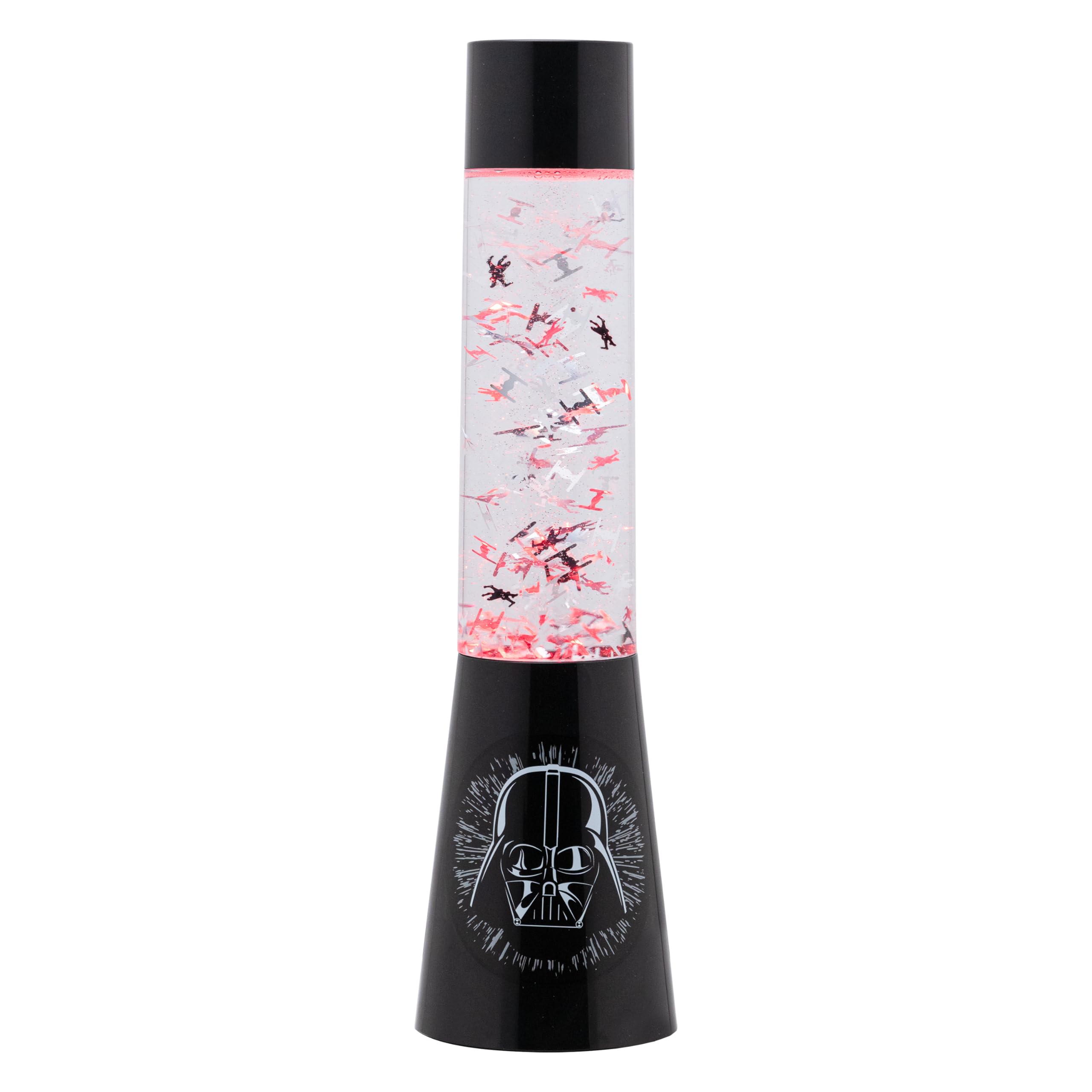 Paladone | Disney's Star Wars Darth Vader Glitter Liquid Mood Light | Officially Licensed Disney Star Wars Merchandise | Lava Lamp | Night Light | Desk Lamp | Bedside Light | Novelty Gift