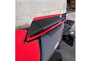 Motorcycle Rear Seat Cowl for Tuono 660 RS660 2020-2024 RSV4 2021-2024 Solo Passenger Pillion Cover Tail Fairing (Red)