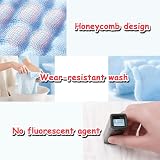 Lanjue 8 Pack Muslin Cloths 12x12 Inch 6 Layer Baby Towels Baby Burp Cloths view 4