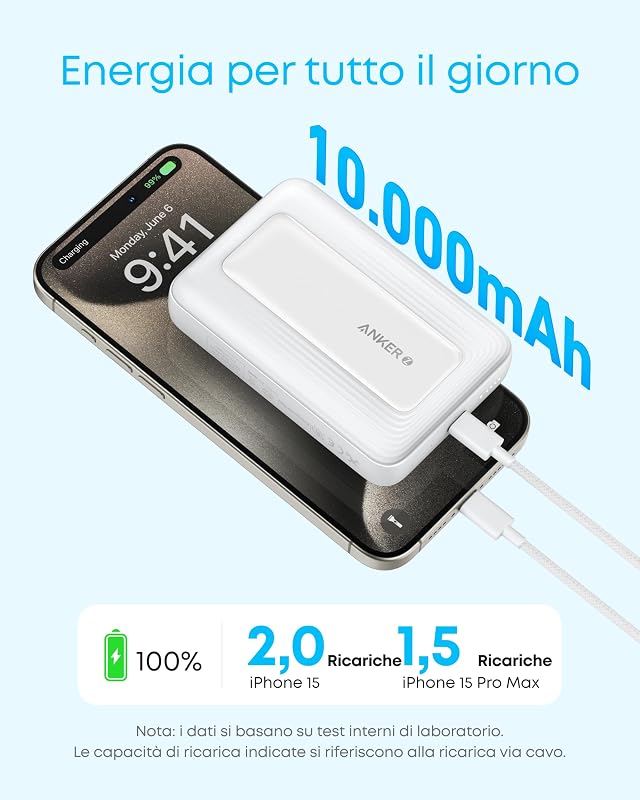 Power Bank MagSafe 10000mAh Wireless