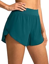 Soothfeel High Waisted Athletic Running Shorts for