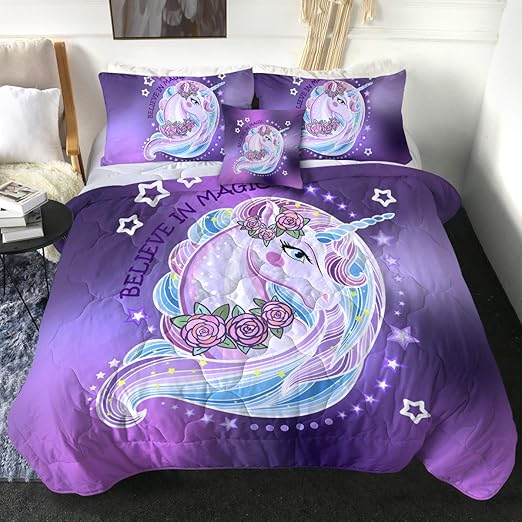 amazon unicorn comforter set