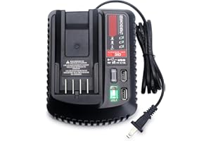 Kekepowtobat Compatible with Craftsman V20 Battery Charger, CMCB104 Quick Charger Compatible with Craftsman V20 Series CMCB206 CMCB204 CMCB203 CMCB202 CMCB201 20V MAX Lithium Battery Charger
