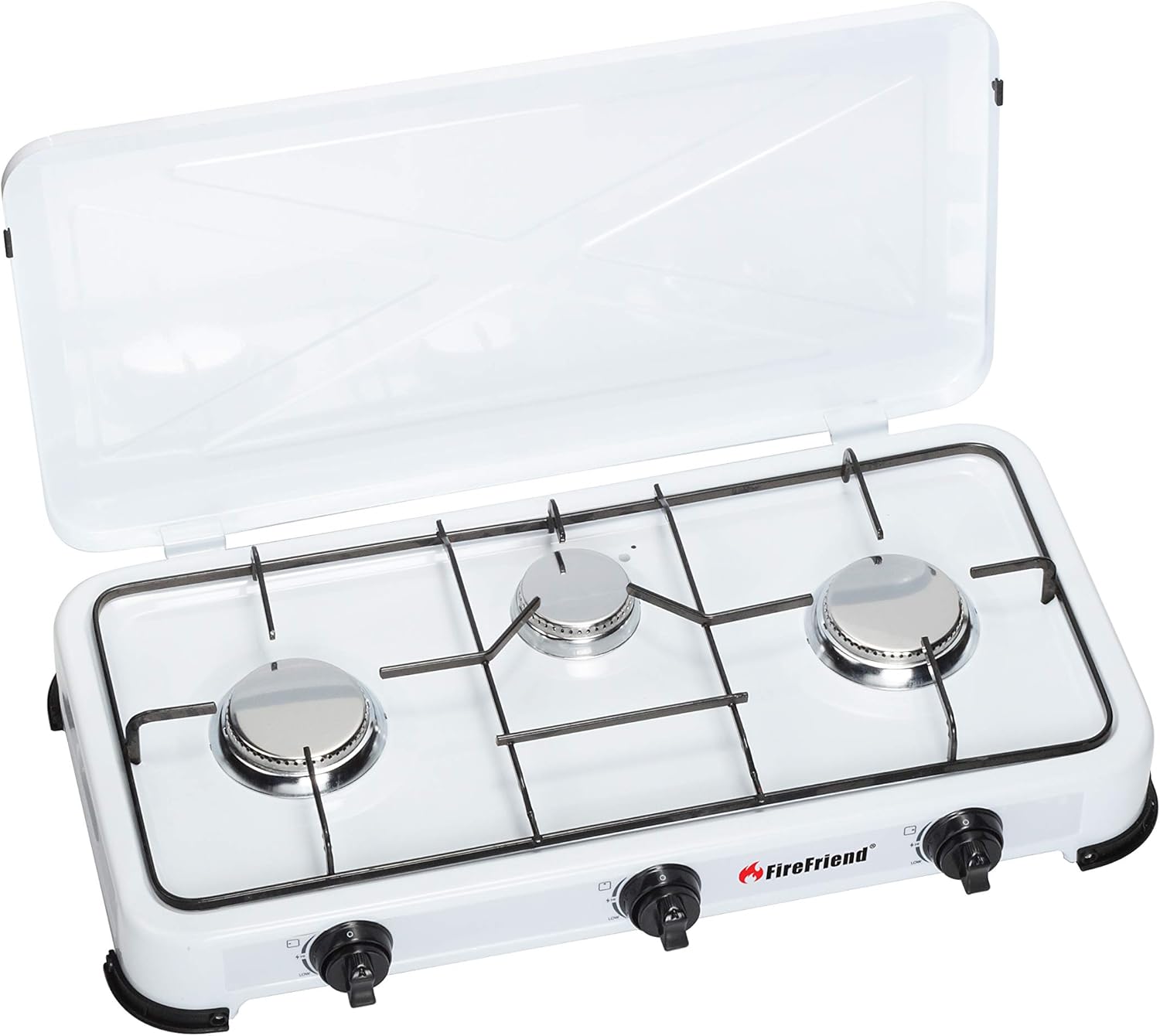 Brixton KO-6382DU - Cocina de gas con tres fuegos (50 mbar ...