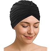 CAPLORD Chemo Cap, Soft Hat for Hair Loss, Headwear for Chemo Patients, Turban Beanie for Cancer Alopecia, Head Cover, Hijab