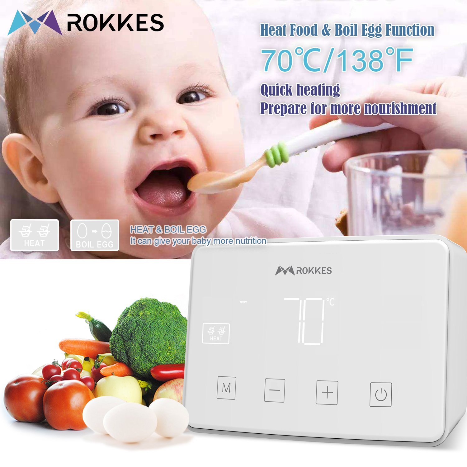 rokkes bottle warmer