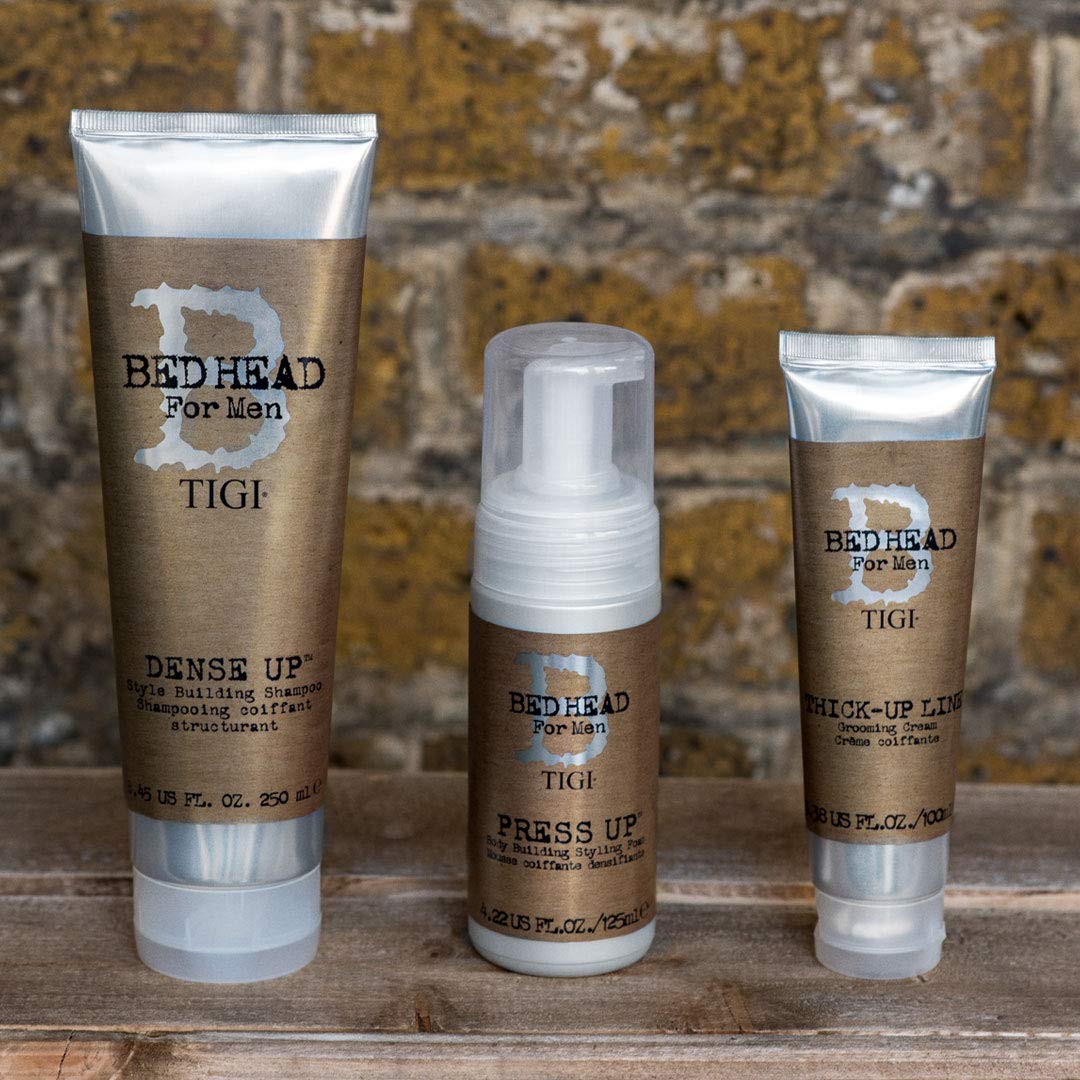 BED HEAD Tigi for Men Press Up Thickening Foam 125 ml : Beauty