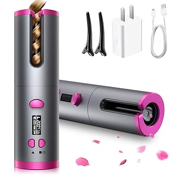 rechargeable curling iron