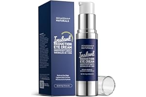 Enaskin Naturals Instant Eye & Face Lift Cream - Rapid Firming & Smoothing Formula for Wrinkle Filler, Puffiness & Under-Eye 