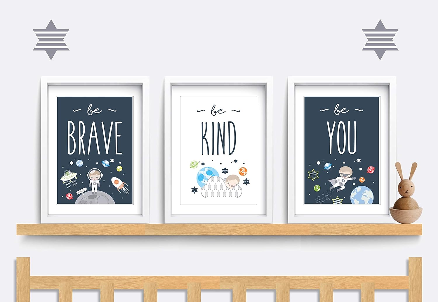 baby boy space themed nursery