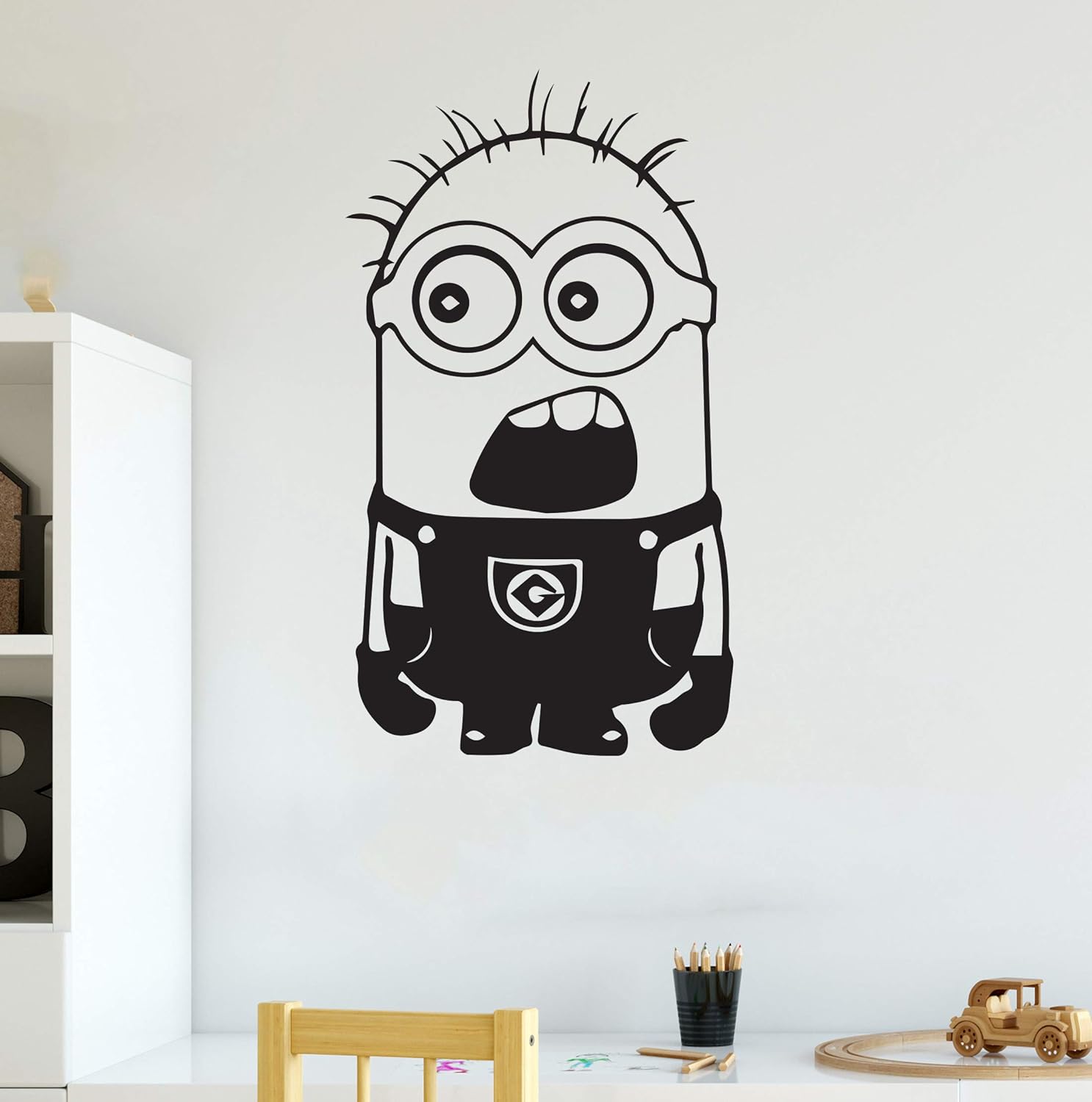 Customised Minions Childrens Wall Art Decal Vinyl Stickers Picture
