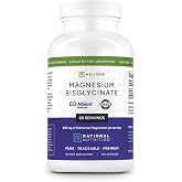 Magnesium Bisglycinate Chelate 200mg Elemental per Serving &ndash; Albion&reg; TRAACS&reg; Unbuffered Formula &ndash; Gentle on Stomach, High Absorption &ndash; 120 Capsules &ndash; Rational Nutrition