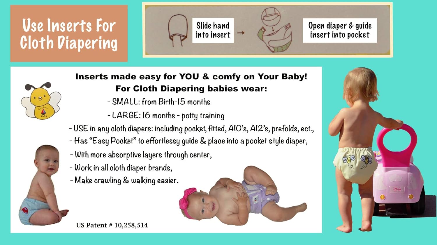 cloth diapers and potty training