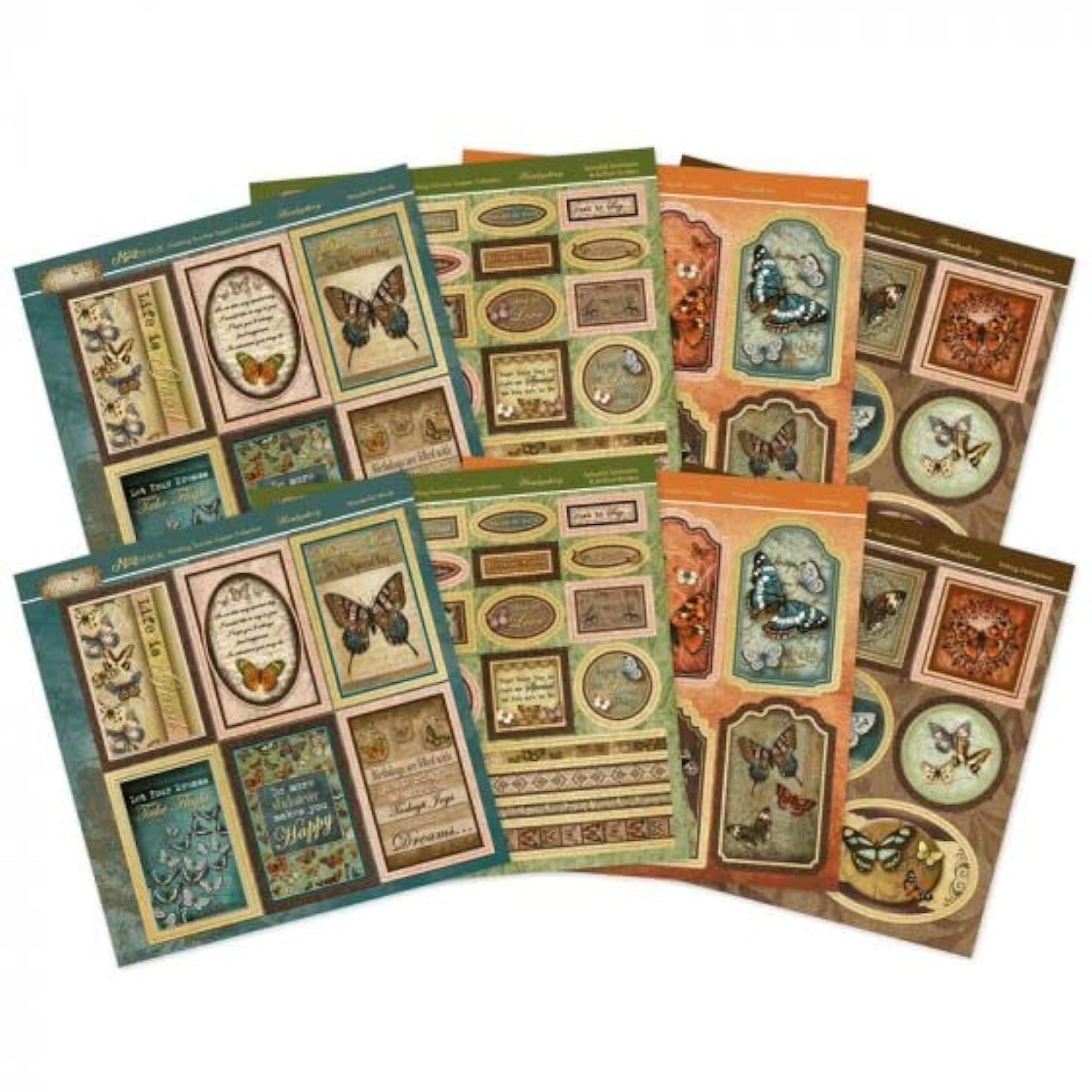 Hunkydory Crafts Flight of The Butterflies Mirri Magic Finishing Touches Topper Collection (FLIGHT109)