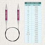 KnitPro Zing Fixed Circular Needles 40in 100cm 12.00mm KnitPro view 4