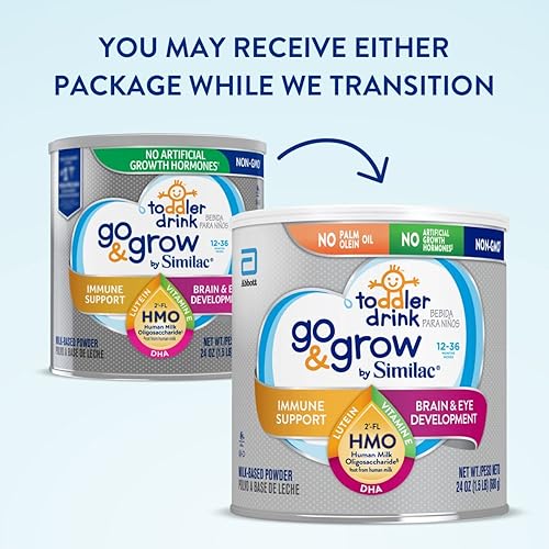 Go Grow by Similac Toddler Drink with 2'-FL HMO for Immune