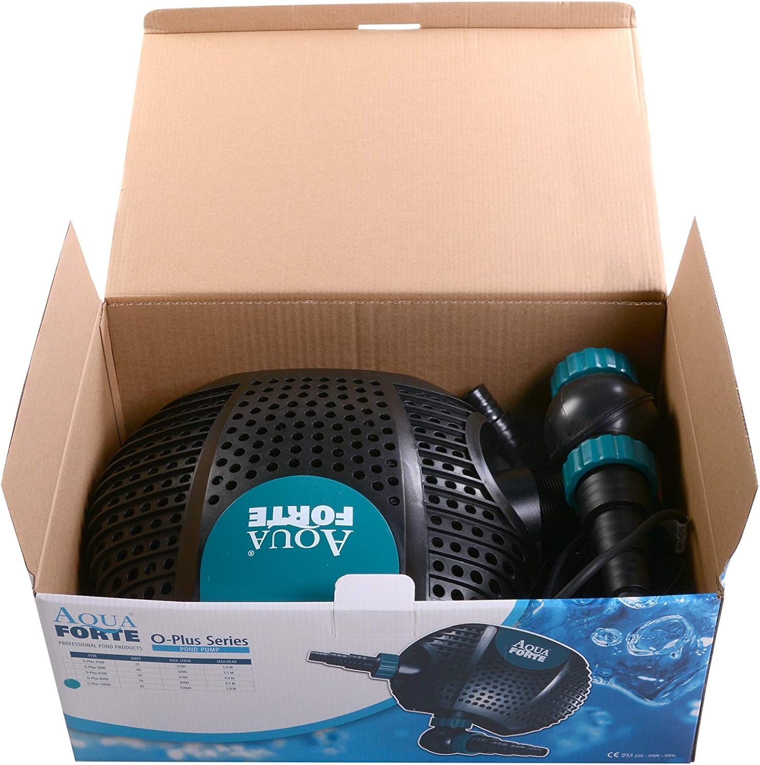 AquaForte O-5000 Plus 40 Watt Max Flow 5 m3/Hour Max Head 3.5 Metres Cable Length 10 Metres for Watercourses Waterfalls - Image 5