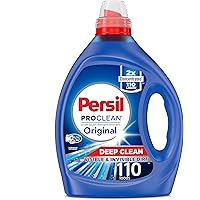 Persil Liquid Laundry Detergent, ProClean Scent, 2X Concentrated, 110 Loads, Blue, 82.5 Fl Oz, Original
