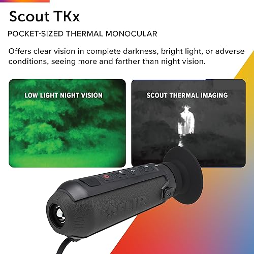 Compact Flir Scout Tk Thermal Vision Monocular Flir Scout Thermal - Main Image