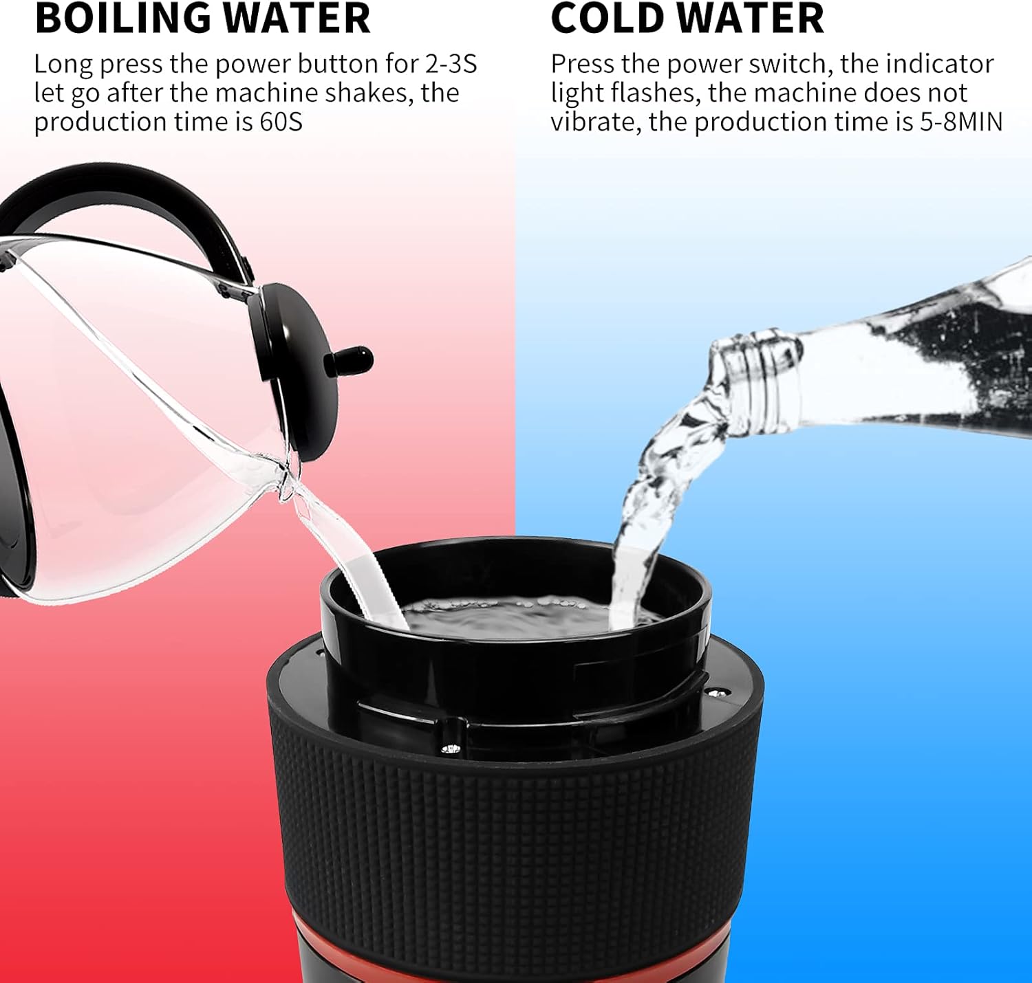 TTDC Espresso Coffee Maker Portable Travel Electric Espresso Machine Hand Coffee Maker USB Powered for Camping, Travel, Home, Office, Car, Outdoor: Kitchen & Dining