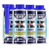 REV X E-Boost E85 &amp; Alcohol Fuel Additive - 8 fl. oz. (4 Pack)